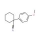 1-(4-Methoxyphenyl)-1-cyclohexanecarbonitrile (CAS 36263-51-1) - chemical structure image