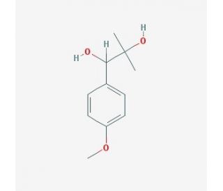 1-(4-Methoxyphenyl)-2-methylpropane-1,2-diol (CAS 261930-06-7) - chemical structure image