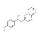 1-(4-Methoxyphenyl)-2-(quinoxalin-2-yl)ethanol - chemical structure image