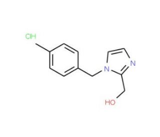 [1-(4-Methylbenzyl)-1H-imidazol-2-yl]methanolhydrochloride - chemical structure image