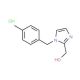 [1-(4-Methylbenzyl)-1H-imidazol-2-yl]methanolhydrochloride - chemical structure image