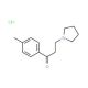 1-(4-Methylphenyl)-3-(1-pyrrolidinyl)-1-propanone hydrochloride (CAS 97635-24-0) - chemical structure image