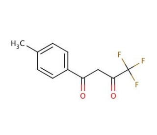 1-(4-Methylphenyl)-4,4,4-trifluorobutane-1,3-dione (CAS 720-94-5) - chemical structure image