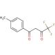 1-(4-Methylphenyl)-4,4,4-trifluorobutane-1,3-dione (CAS 720-94-5) - chemical structure image