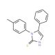 1-(4-methylphenyl)-5-phenyl-1H-imidazole-2-thiol - chemical structure image
