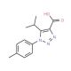 1-(4-methylphenyl)-5-(propan-2-yl)-1H-1,2,3-triazole-4-carboxylic acid - chemical structure image