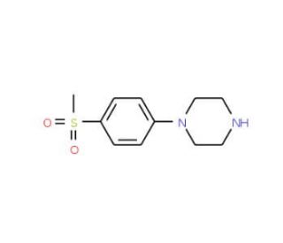 1-[4-(Methylsulfonyl)phenyl]piperazine (CAS 187669-60-9) - chemical structure image