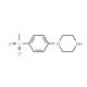 1-[4-(Methylsulfonyl)phenyl]piperazine (CAS 187669-60-9) - chemical structure image