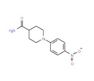 1-(4-Nitrophenyl)piperidine-4-carboxamide - chemical structure image