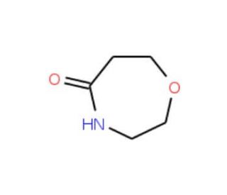 1,4-Oxazepan-5-one (CAS 10341-26-1) - chemical structure image