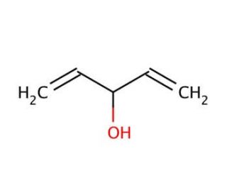 1,4-Pentadien-3-ol (CAS 922-65-6) - chemical structure image