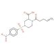 1-(4-Pentenoyl)-4-(p-nitrophenylsulfonyl)-piperazine-2-carboxylic acid - chemical structure image