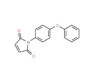 1-(4-Phenoxy-phenyl)-pyrrole-2,5-dione (CAS 69422-82-8) - chemical structure image