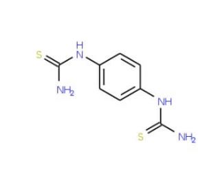 1,4-Phenylenebis(thiourea) (CAS 1519-70-6) - chemical structure image