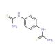 1,4-Phenylenebis(thiourea) (CAS 1519-70-6) - chemical structure image