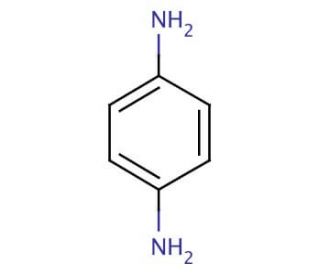 1,4-Phenylenediamine (CAS 106-50-3) - chemical structure image