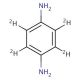 1,4-Phenylenediamine-2,3,5,6-d4 (CAS 119516-83-5) - chemical structure image