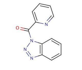 1-(4-Pyridylcarbonyl)benzotriazole (CAS 144223-31-4) - chemical structure image