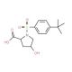 1-(4-tert-Butyl-benzenesulfonyl)-4-hydroxy-pyrrolidine-2-carboxylic acid - chemical structure image
