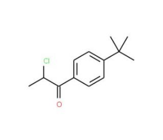 1-(4-tert-Butyl-phenyl)-2-chloro-propan-1-one (CAS 59477-82-6) - chemical structure image