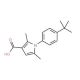 1-(4-tert-butylphenyl)-2,5-dimethyl-1H-pyrrole-3-carboxylic acid - chemical structure image