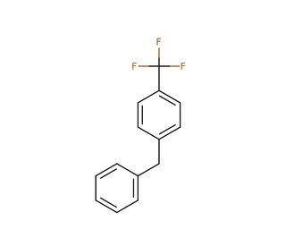 1-(4-(Trifluoromethyl)benzyl)benzene (CAS 34239-04-8) - chemical structure image