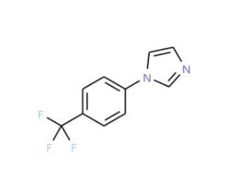 1-[4-(Trifluoromethyl)phenyl]imidazole (CAS 25371-98-6) - chemical structure image
