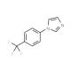 1-[4-(Trifluoromethyl)phenyl]imidazole (CAS 25371-98-6) - chemical structure image
