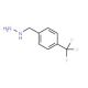 1-{[4-(trifluoromethyl)phenyl]methyl}hydrazine - chemical structure image