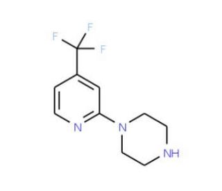 1-(4-Trifluoromethyl-pyridin-2-yl)-piperazine (CAS 118708-88-6) - chemical structure image