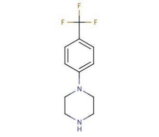 1-(4-Trifluoromethylphenyl)piperazine (CAS 30459-17-7) - chemical structure image