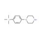 1-(4-Trimethylsilylphenyl)piperazine (CAS 496808-09-4) - chemical structure image