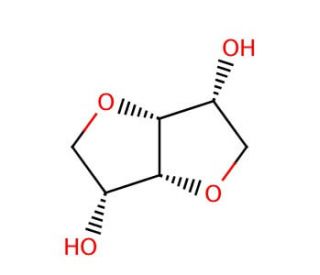 1,4:3,6-Dianhydro-D-mannitol (CAS 641-74-7) - chemical structure image