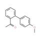 1-(4′-Methoxy-[1,1′-biphenyl]-2-yl)ethanone (CAS 192863-43-7) - chemical structure image