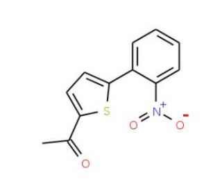1-[5-(2-nitrophenyl)thien-2-yl]ethanone - chemical structure image