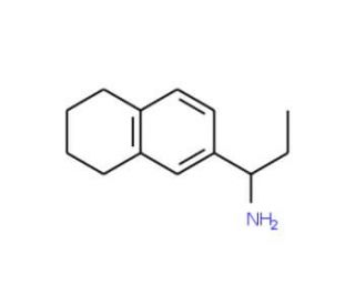 1-(5,6,7,8-Tetrahydro-naphthalen-2-yl)-propylamine - chemical structure image