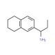 1-(5,6,7,8-Tetrahydro-naphthalen-2-yl)-propylamine - chemical structure image