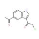 1-(5-Acetyl-1H-indol-3-yl)-2-chloroethanone - chemical structure image