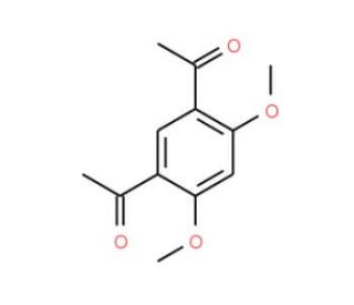 1-(5-acetyl-2,4-dimethoxyphenyl)ethanone (CAS 3098-67-7) - chemical structure image