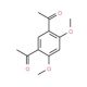 1-(5-acetyl-2,4-dimethoxyphenyl)ethanone (CAS 3098-67-7) - chemical structure image