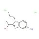 1-(5-Amino-1-propyl-1H-benzoimidazol-2-yl)-ethanol dihydrochloride - chemical structure image