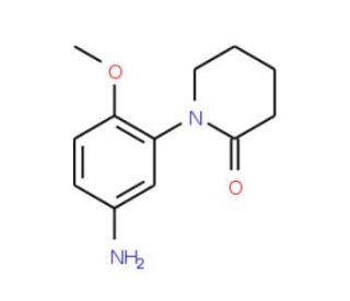 1-(5-amino-2-methoxyphenyl)piperidin-2-one - chemical structure image