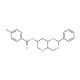1,5-Anhydro-4,6-O-benzylidene-3-deoxy-2-O-toluoyl-D-glucitol (CAS 149312-19-6) - chemical structure image