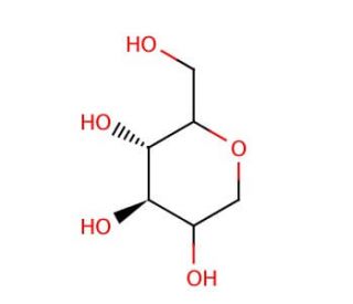 1,5-Anhydro-D-mannitol (CAS 492-93-3) - chemical structure image