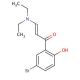 1-(5-Bromo-2-hydroxyphenyl)-3-(diethylamino)-2-propen-1-one (CAS 213690-00-7) - chemical structure image