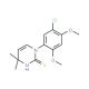 1-(5-Chloro-2,4-dimethoxyphenyl)-4,4-dimethyl-1,4-dihydropyrimidine-2-thiol - chemical structure image