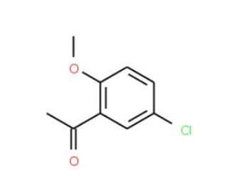 1-(5-chloro-2-methoxyphenyl)ethanone (CAS 6342-64-9) - chemical structure image