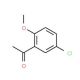 1-(5-chloro-2-methoxyphenyl)ethanone (CAS 6342-64-9) - chemical structure image