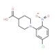 1-(5-Chloro-2-nitrophenyl)-4-piperidinecarboxylicacid - chemical structure image
