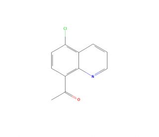 1-(5-Chloroquinolin-8-yl)ethanone (CAS 1438559-55-7) - chemical structure image